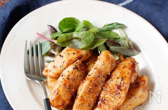 Chicken Breast Sticks with Umami Sauce