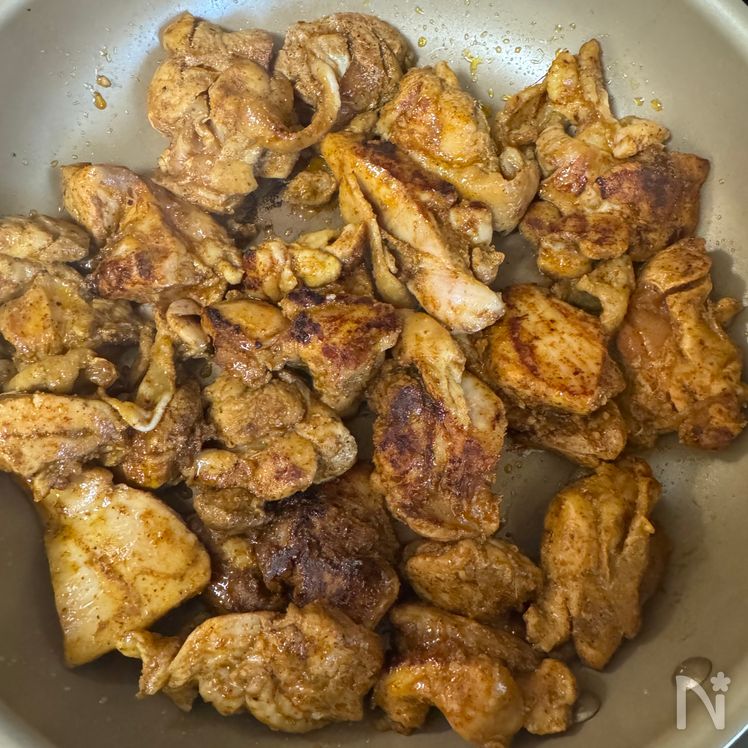简易烤串风味鸡肉 Process4