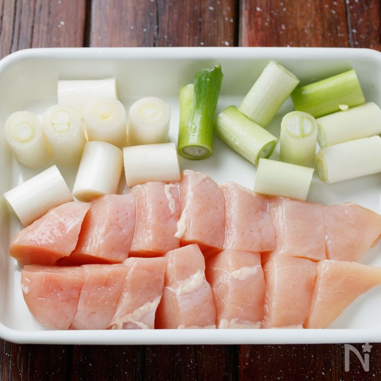 Skewer-less Salt Yakitori Process1