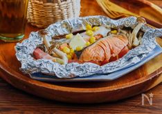Foil-grilled Salmon Packets (Foil Yaki)