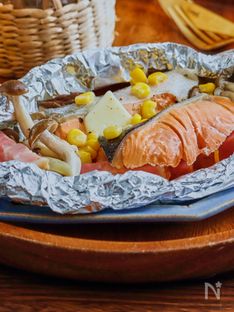 Foil-grilled Salmon Packets (Foil Yaki)