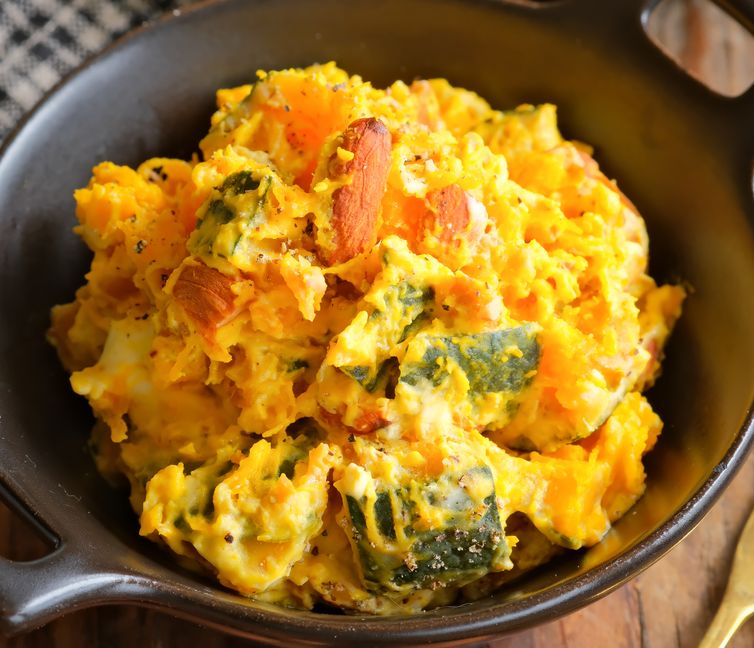 Creamy Almond Pumpkin Salad