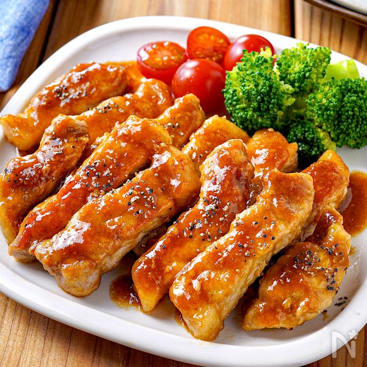 Pork Steak with Ginger Miso Glaze Process4