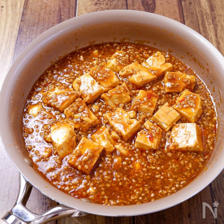 Authentic and Easy Mapo Tofu with Plenty of Ground Pork Process4