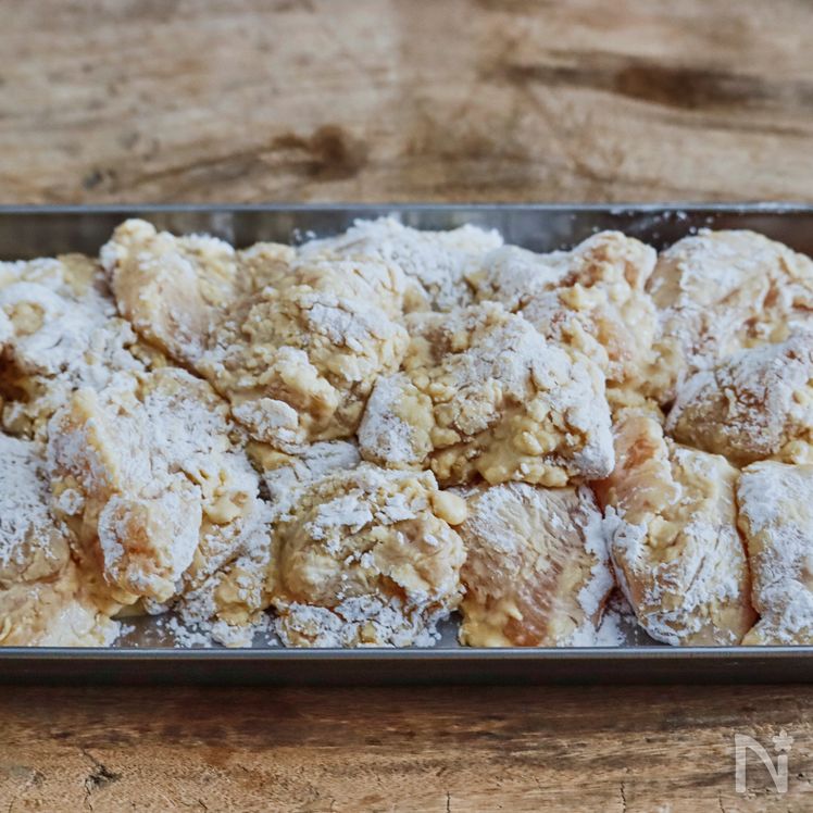 Fried Kara-age Chicken Process3