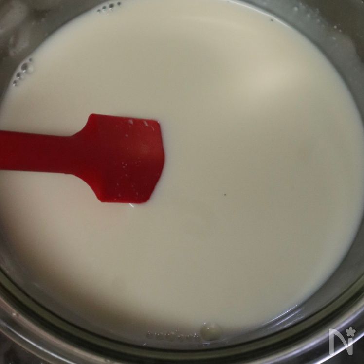 Rich Two-Layer Matcha Pudding Process3