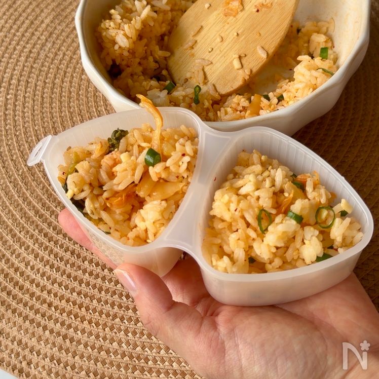 Vegan Kimcheeze Onigiri (Kimchi & Cheese) Process4