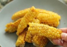 Butter Soy sauce Corn