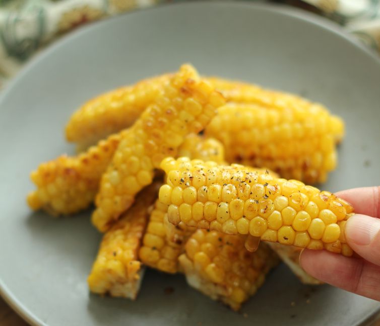 Butter Soy sauce Corn