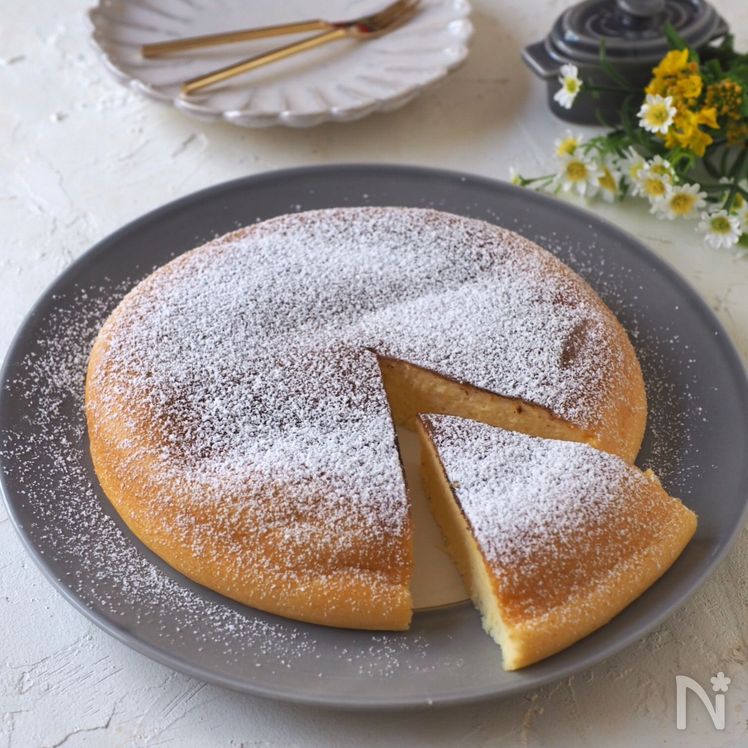 Rice Cooker Soufflé Cheesecake Process7
