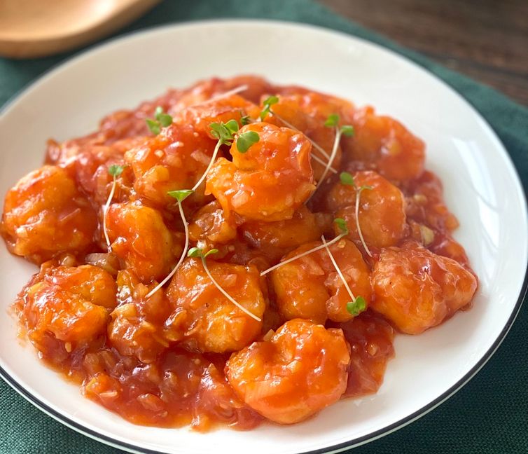 Japanese-Style Chili Shrimp (Ebi Chili)