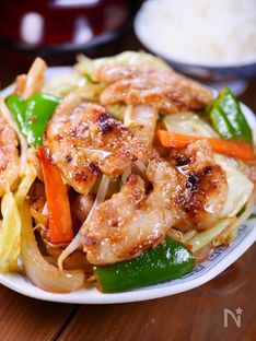 Miso Pork & Stir-Fried Veggies – A Popular Japanese Set Meal