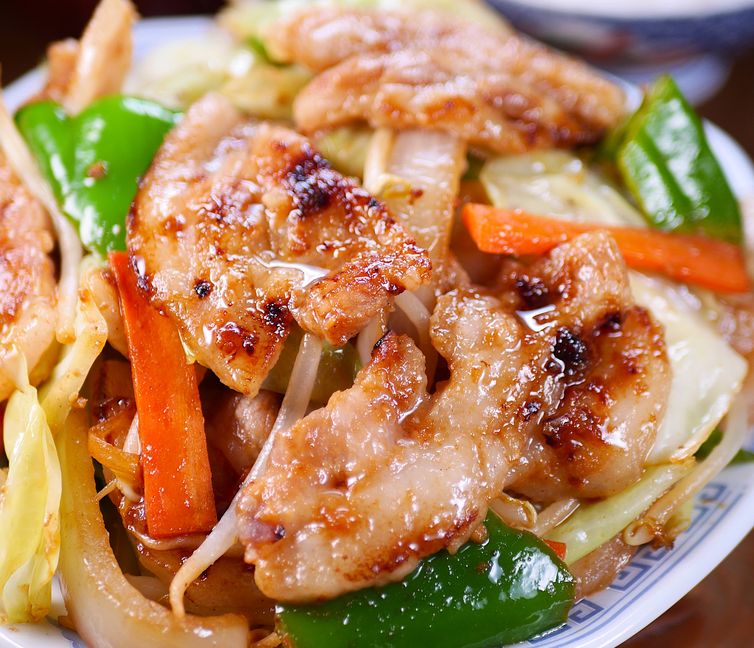 Miso Pork & Stir-Fried Veggies – A Popular Japanese Set Meal