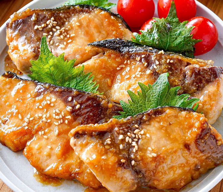 Miso-Glazed Teriyaki Yellowtail