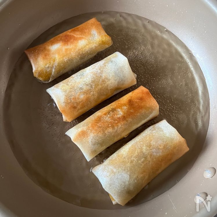 Crispy Spring Roll Kabocha Croquettes Process5