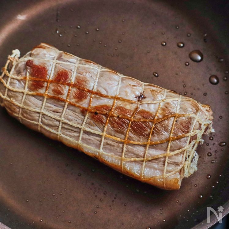 Braised Pork Loin (Chashu) Process2