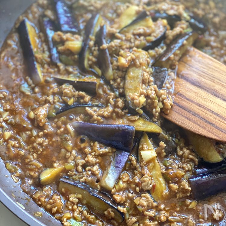 Mapo Eggplant (Mabo Nasu) Process3