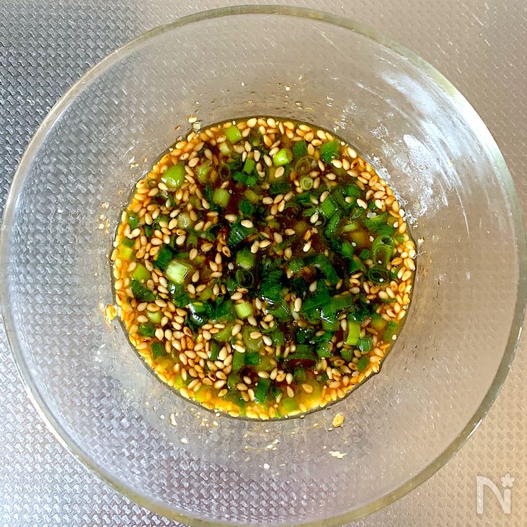 Crispy Japanese Pork Karaage with Scallion-Garlic Soy Sauce Process2