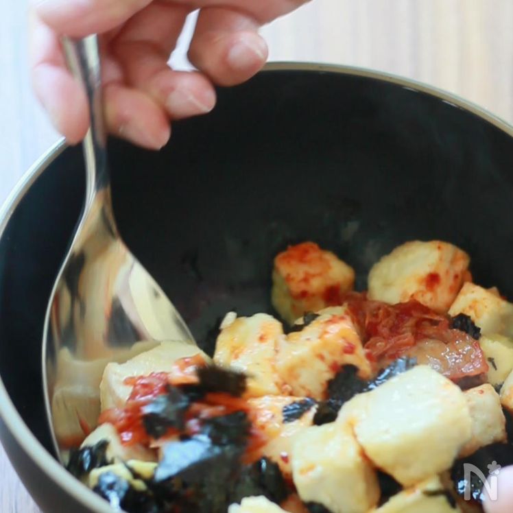 Kimchi Tofu Process5