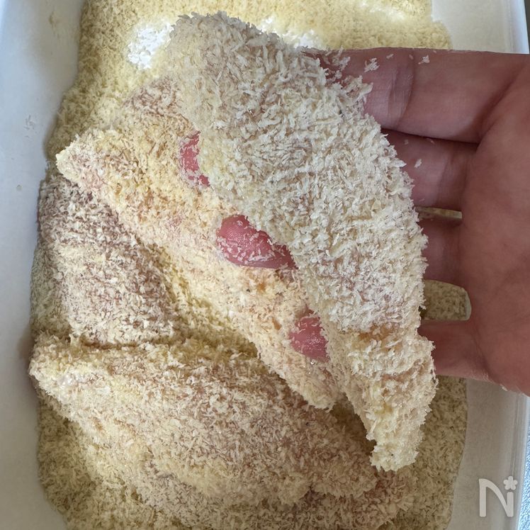 Amazing Sauce! Sweet and Savory Chicken Tenderloin Katsu (Perfect for Bento Boxes) Process2