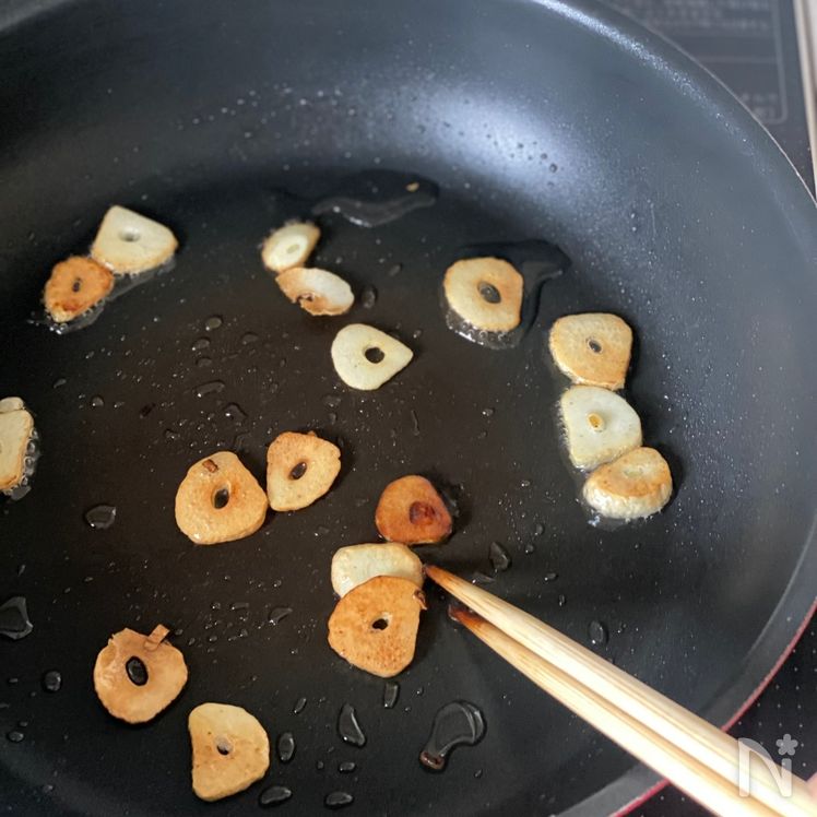 Garlic Steak Rice Process2