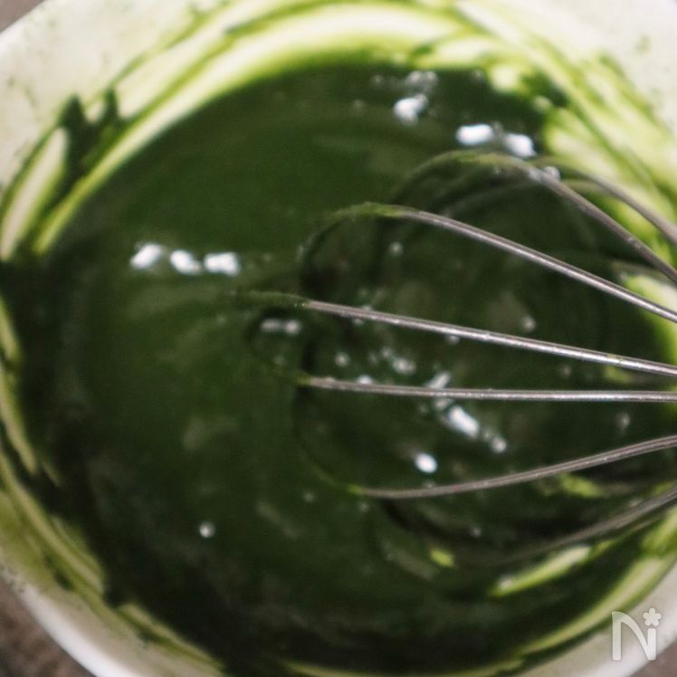 Rich Two-Layer Matcha Pudding Process7