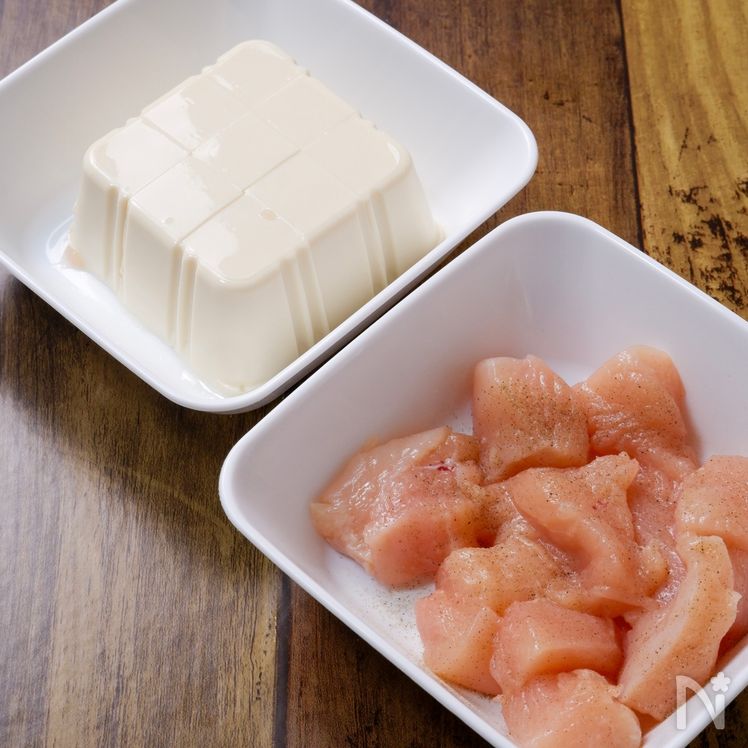 Tofu and Egg Chicken Soup Process1