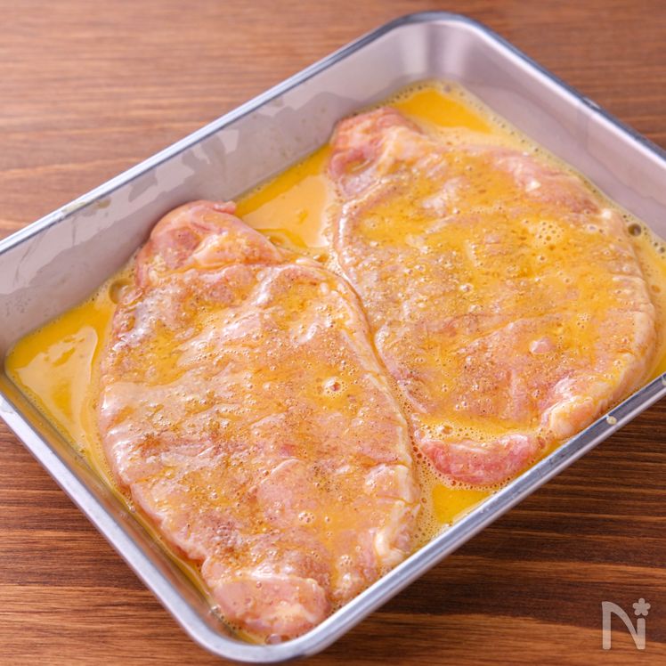 Crispy Pork Nanban with Homemade Tartar Sauce Process2