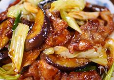 Rich and Velvety Eggplant Hoisin Stir-Fry (Japanese-style Twice-Cooked Pork)