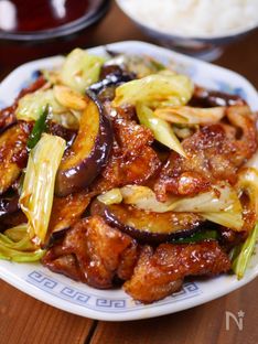 Rich and Velvety Eggplant Hoisin Stir-Fry (Japanese-style Twice-Cooked Pork)