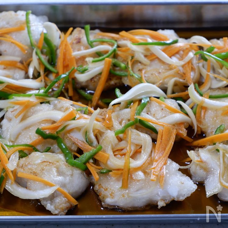 Refreshing and Delicious! Chicken Nanban-zuke (Japanese Sweet & Sour Marinade) Process6