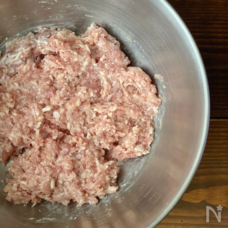 Fluffy Chicken Meatball and Napa Cabbage Vermicelli Soup Process2