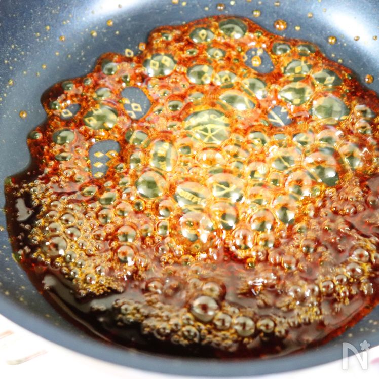 Silky Matcha Pudding Process3