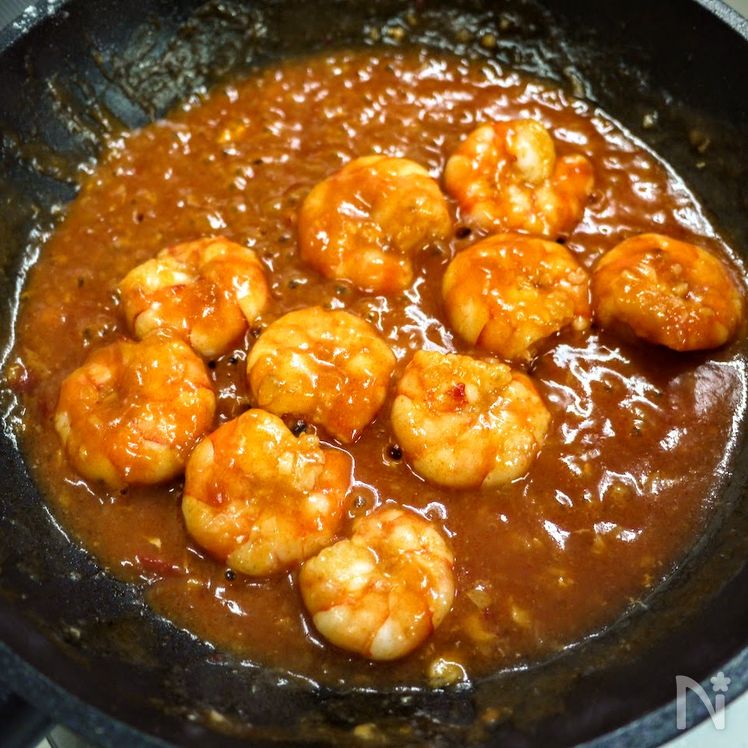 Quick Shrimp in Chili Sauce (Ebi Chili) Process6