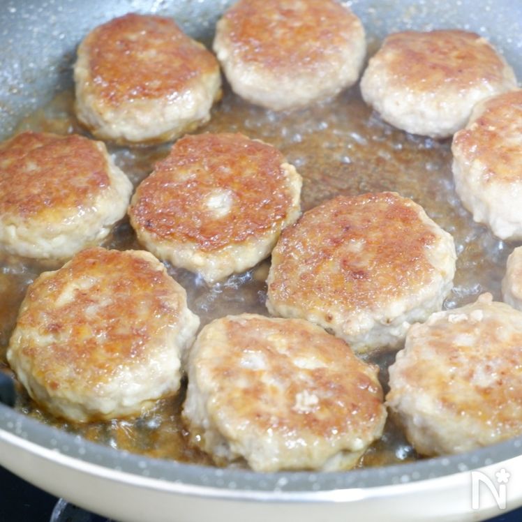 Sweet and Savory Pork Tsukune with Mayo Process6