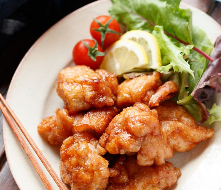 Glazed Fried Chicken (Tare Kara)