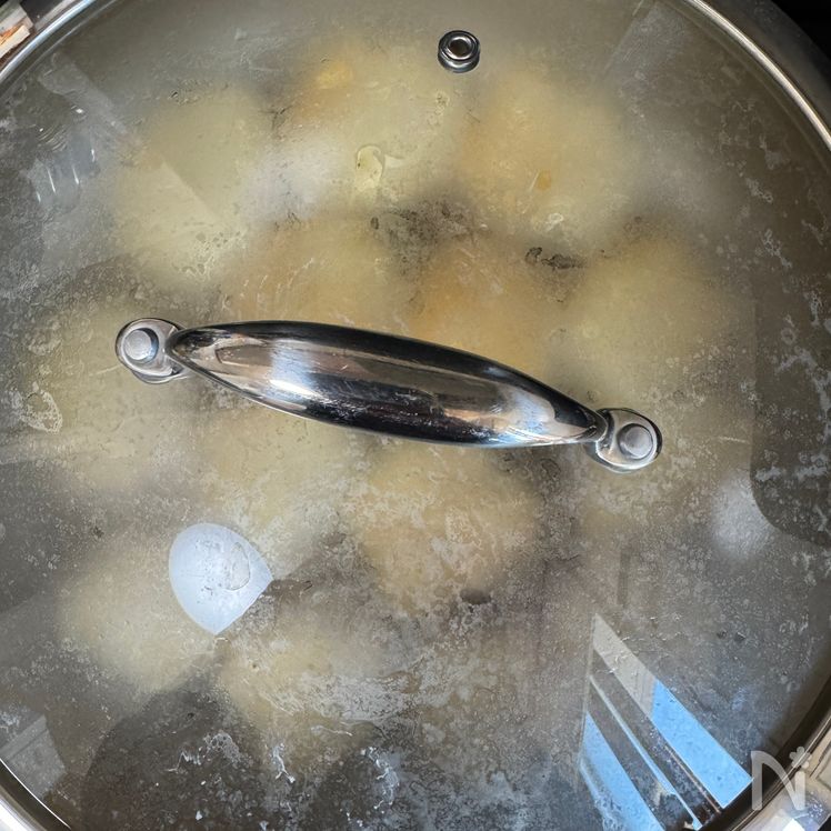 Consommé Cheese Tofu Nuggets Process3
