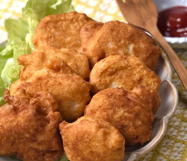 Fluffy Tofu Chicken Nuggets