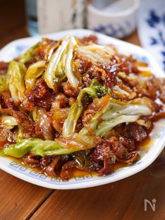 Pork Belly and Cabbage Sweet & Spicy Miso Stir-Fry