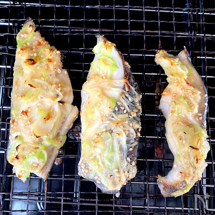 Black Cod with Green Onion Miso (Gin Dara no Negi Miso Yaki, 銀だらのねぎ味噌焼き) Process6