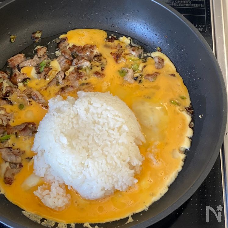 Go-to Fried Rice (Chāhan, チャーハン) Process4