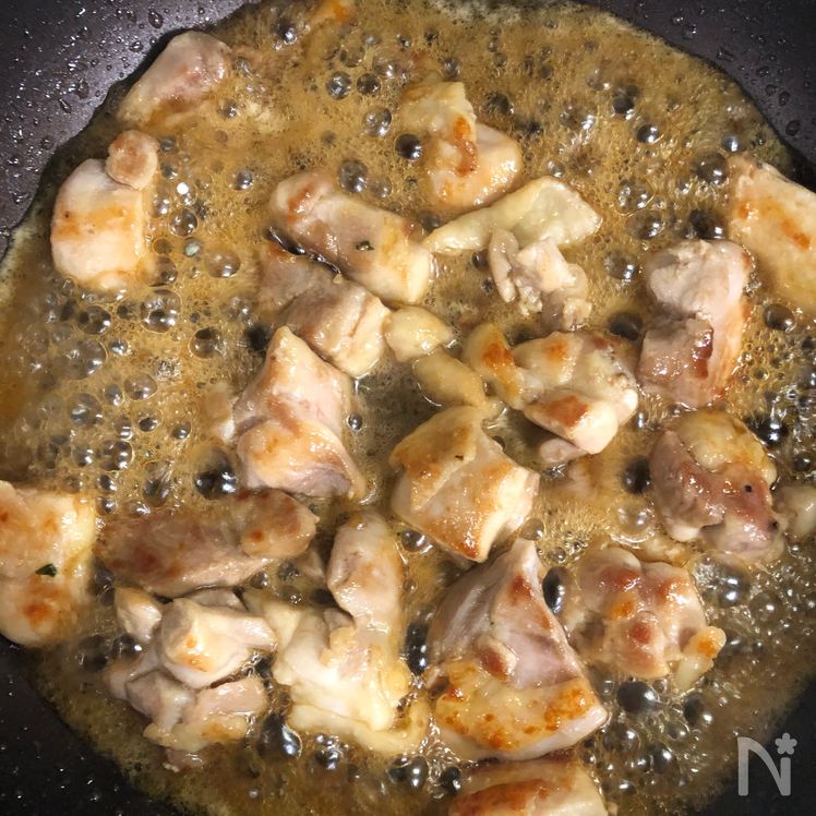 Quick Teriyaki Chicken & Egg Rice Bowl Process3