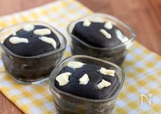 Black Sesame Steamed Bun