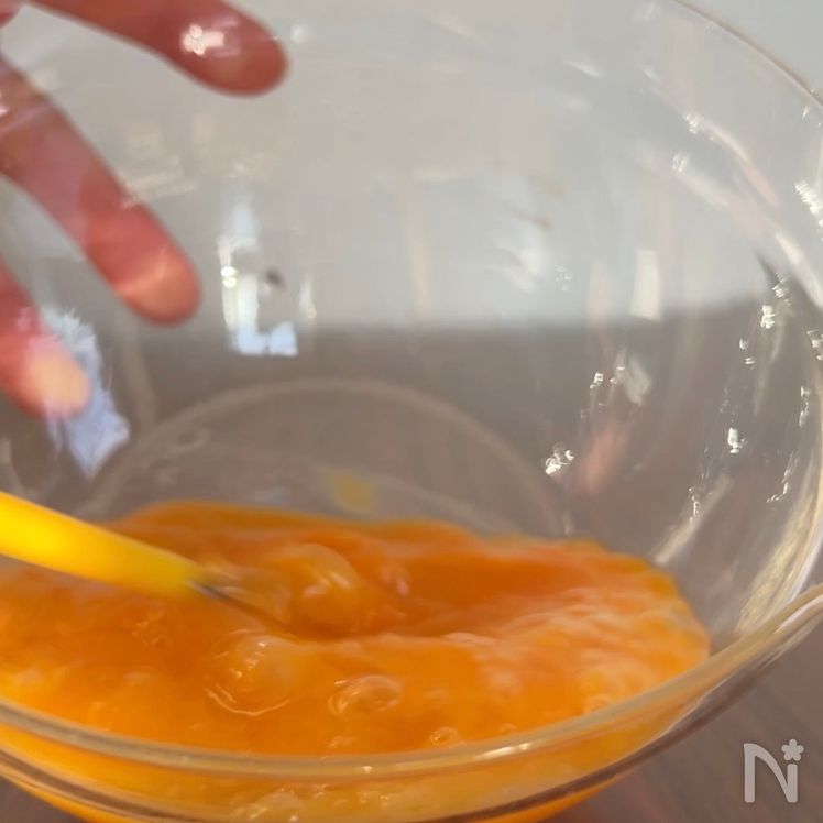 Easy Tuna, Garlic Chive & Egg Stir Fry Process2