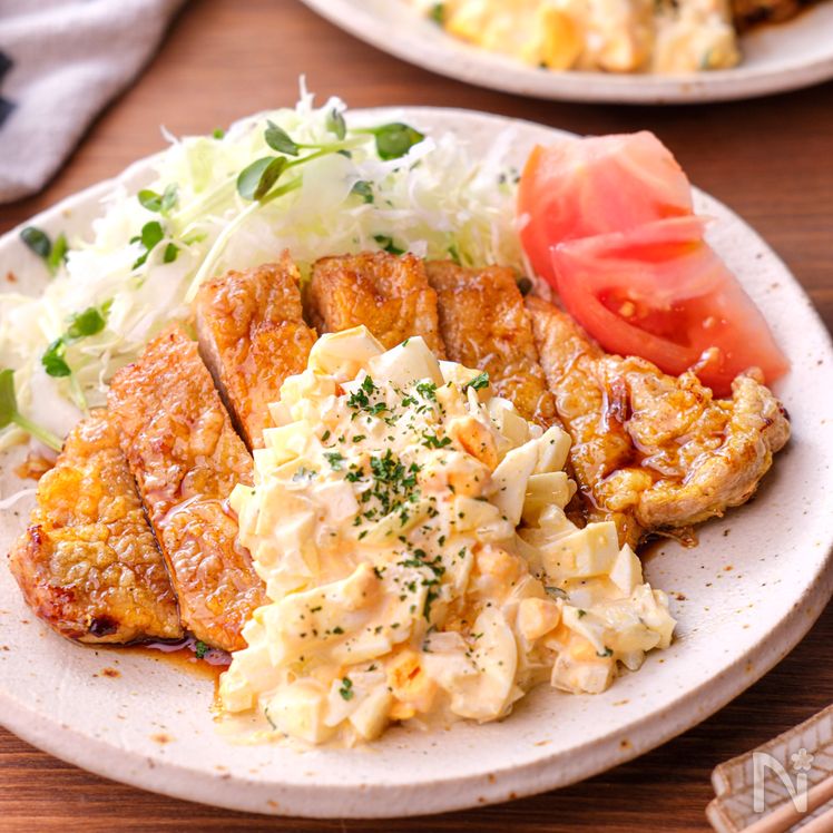 Crispy Pork Nanban with Homemade Tartar Sauce Process5