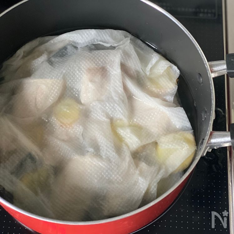 Classic Buri Daikon (Simmered Yellowtail & Daikon) Process5