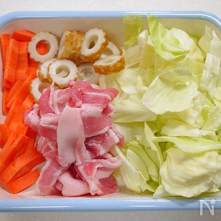 Yakisoba with Fresh Noodles Process1