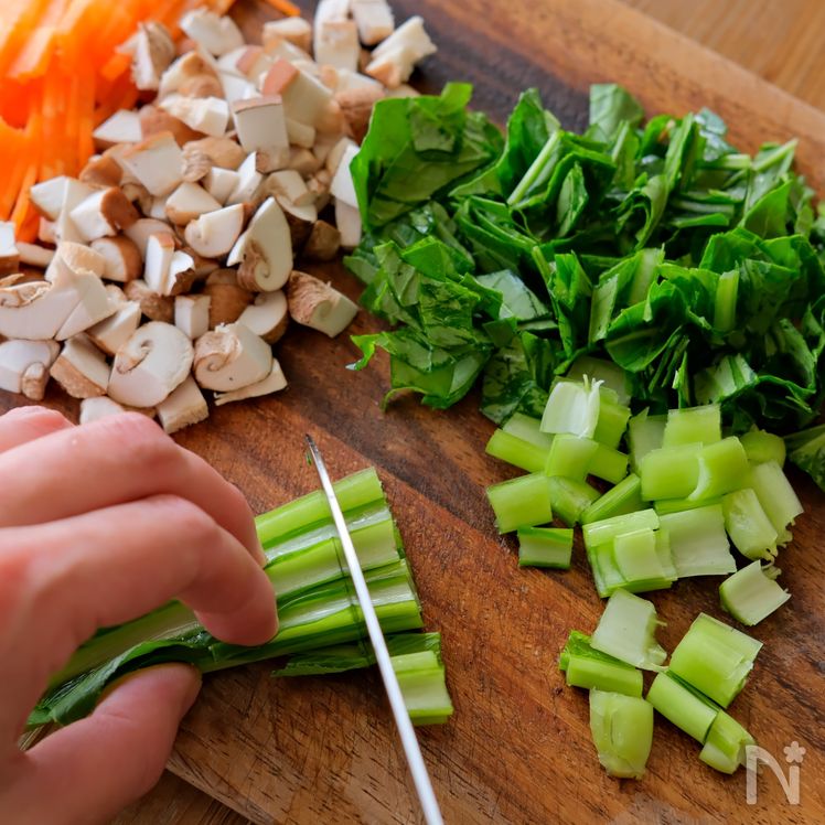 Sautéed Tofu (Iri Dōfu, 炒り豆腐) Process3