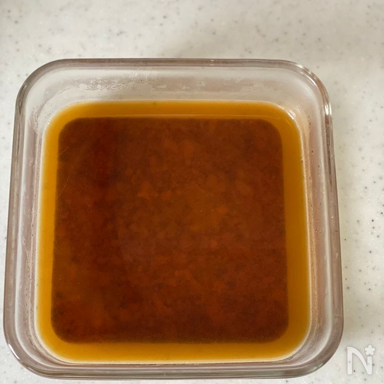 Salmon Nanbanzuke (Marinated Fried Salmon, 鮭の南蛮漬け) Process3