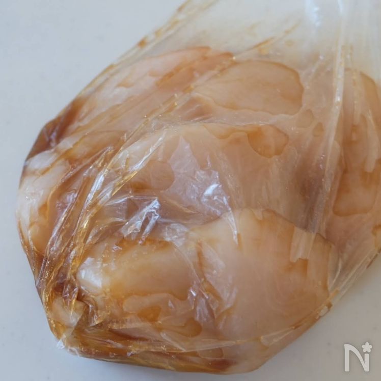 Crispy Pan-Fried Swordfish Tatsuta-age Process1